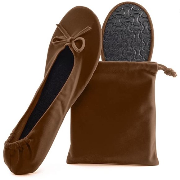 Shoes - Foldable Ballet Flats Slip On. New